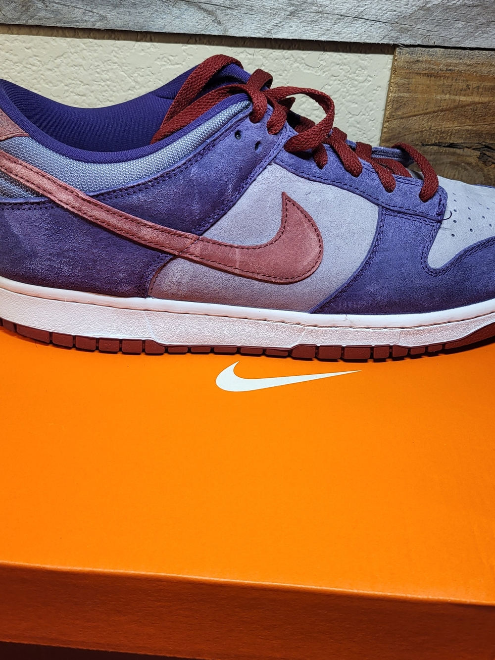 Nike Dunk Low SP Plum 2024 Suede Leather Sneakers Shoes Men's Size 12